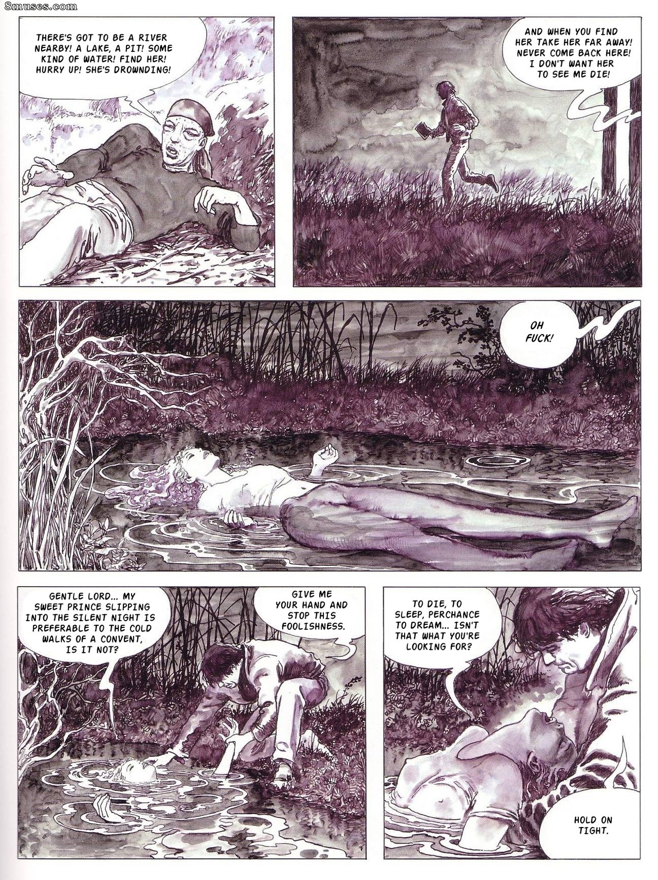 Milo Manara Comics - Caminho oculto - Página 7