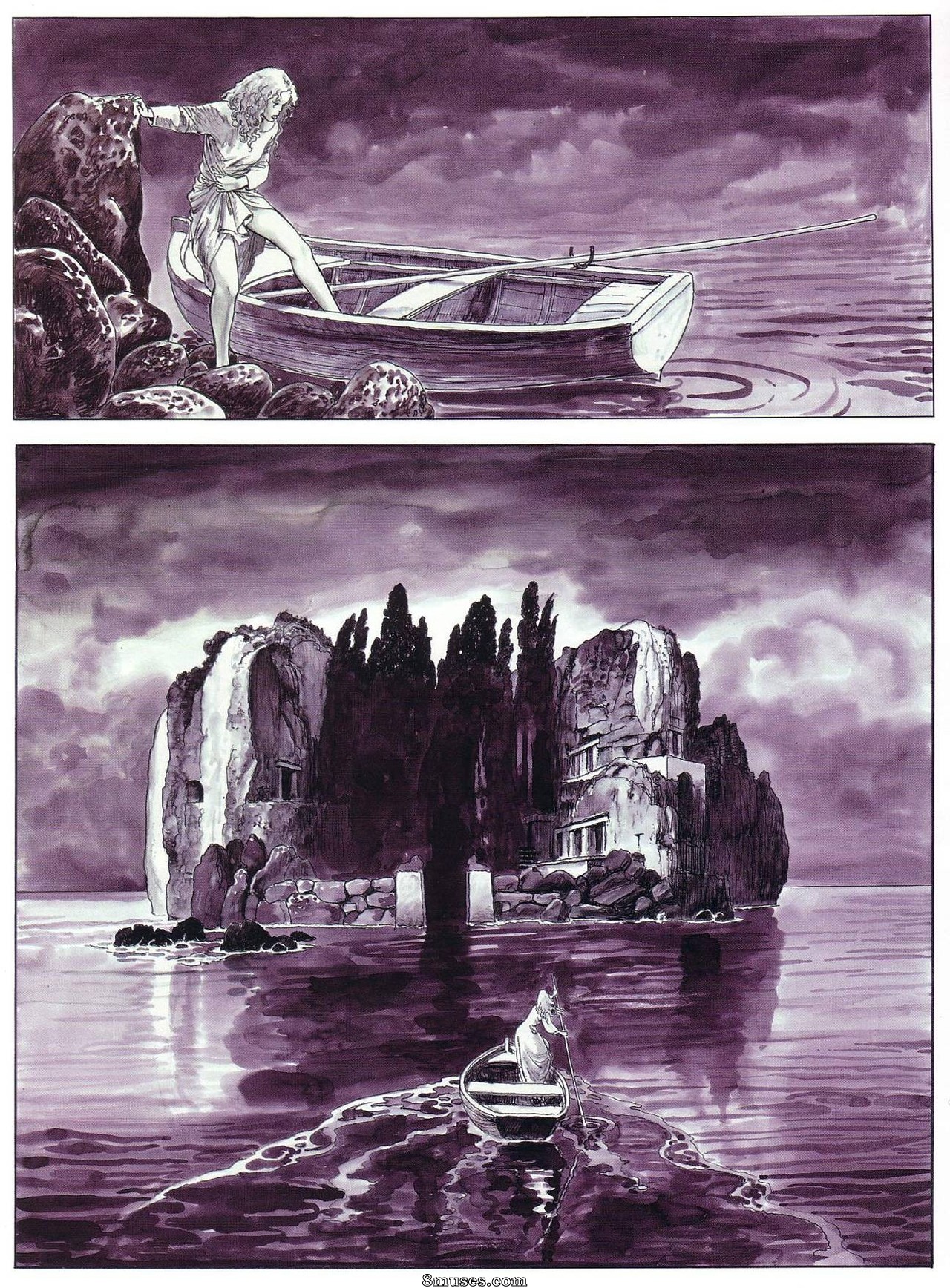 Milo Manara Comics - Chemin caché - Page 50