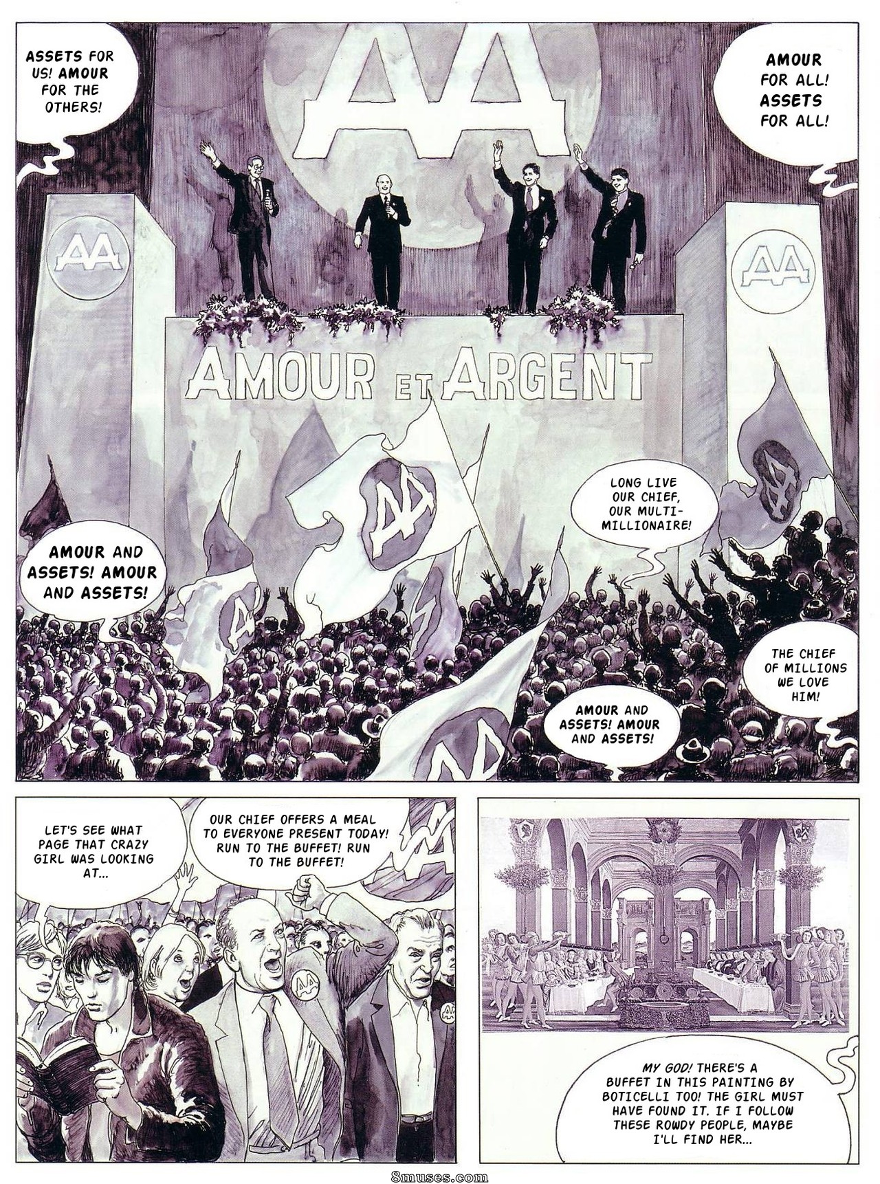 Milo Manara Comics - Chemin caché - Page 24