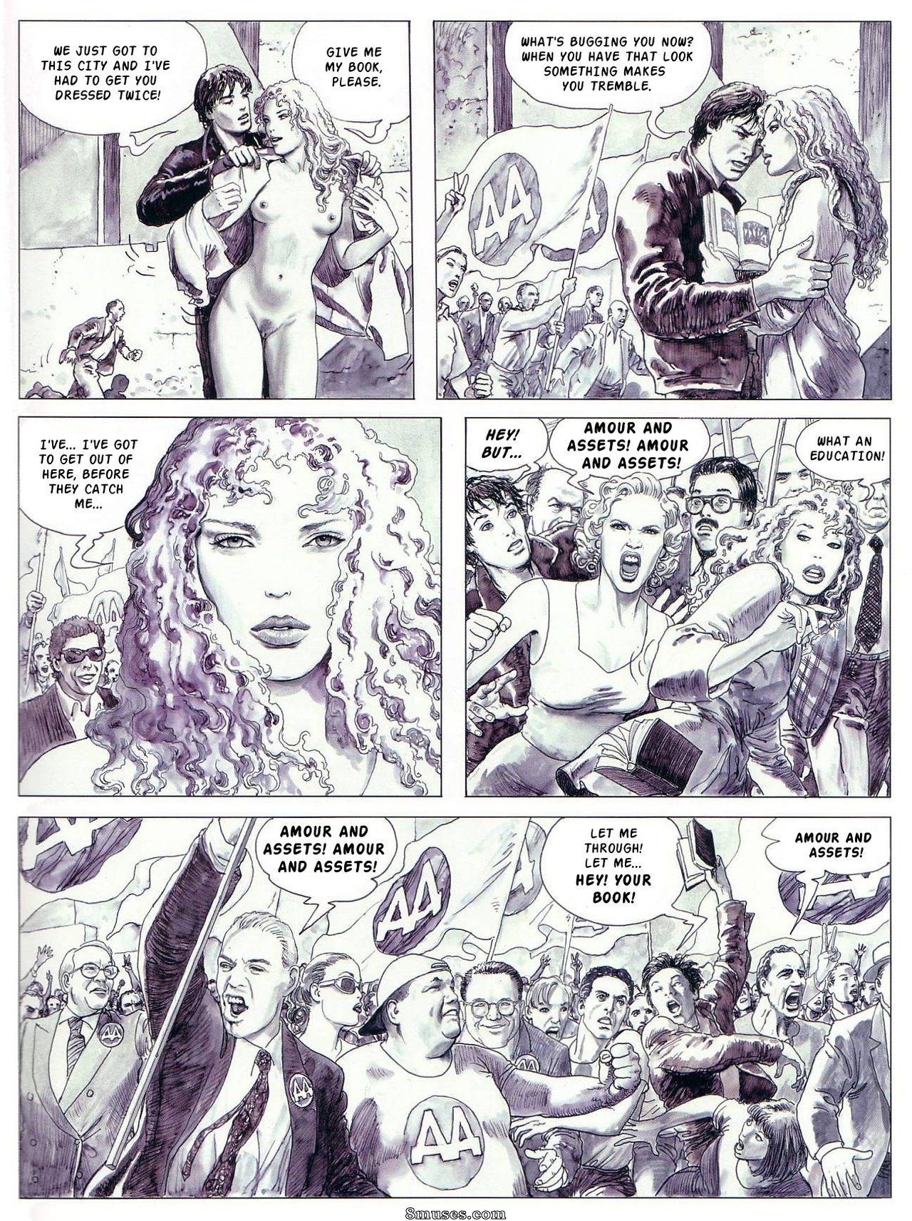 Milo Manara Comics - Chemin caché - Page 23