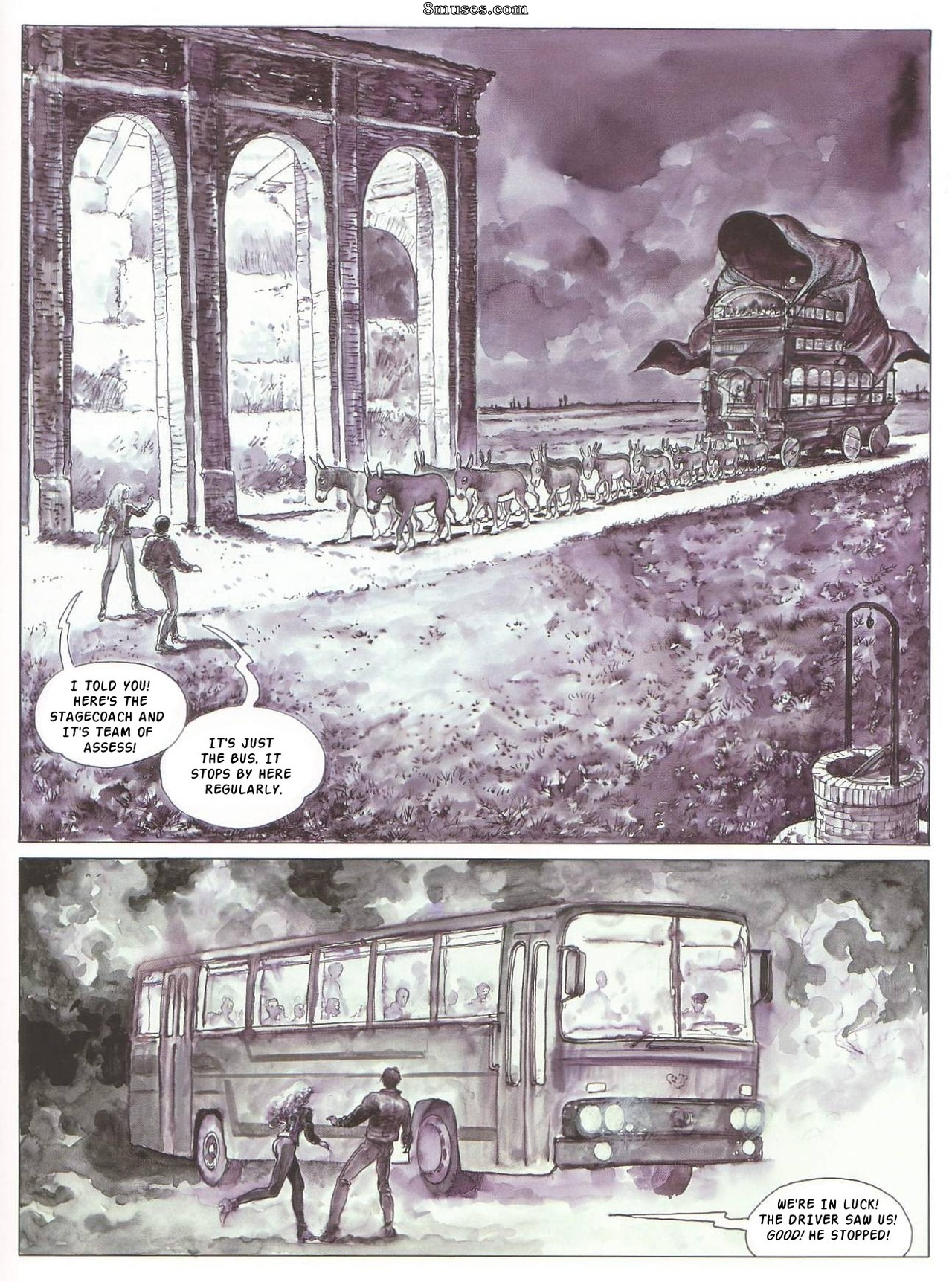 Milo Manara Comics - Camino oculto - Página 11