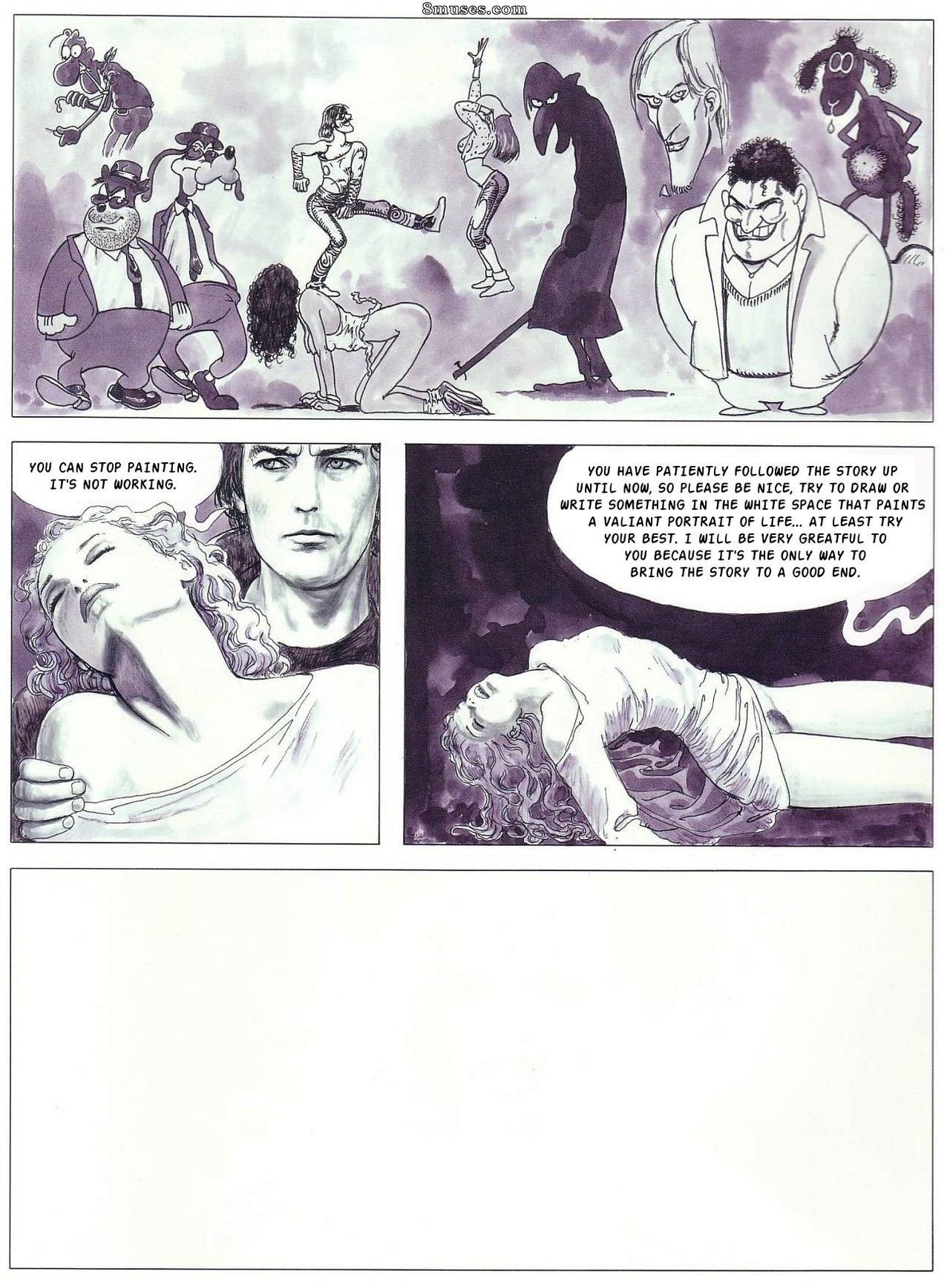 Milo Manara Comics - Caminho oculto - Página 57