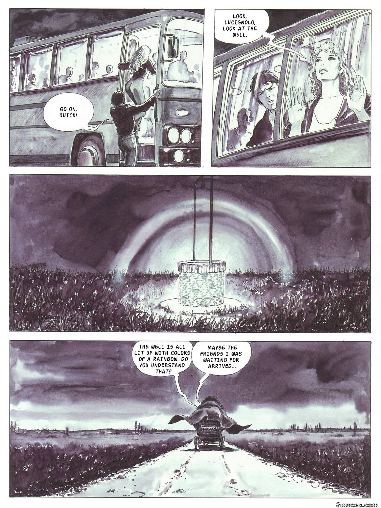 Milo Manara Comics - Chemin caché - Page 12