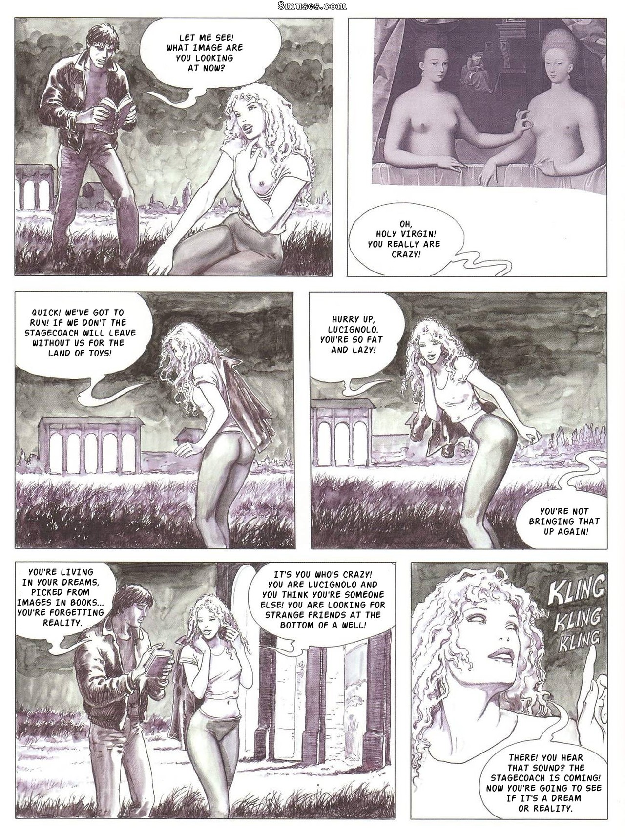 Milo Manara Comics - Chemin caché - Page 10