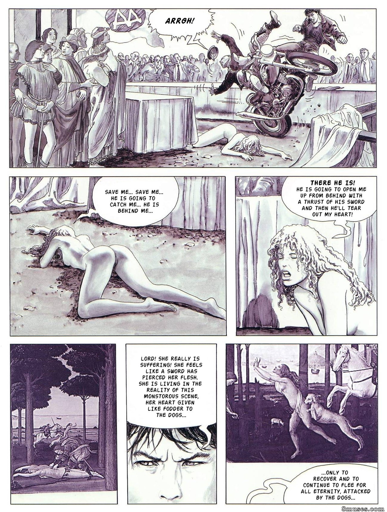 Milo Manara Comics - Chemin caché - Page 29