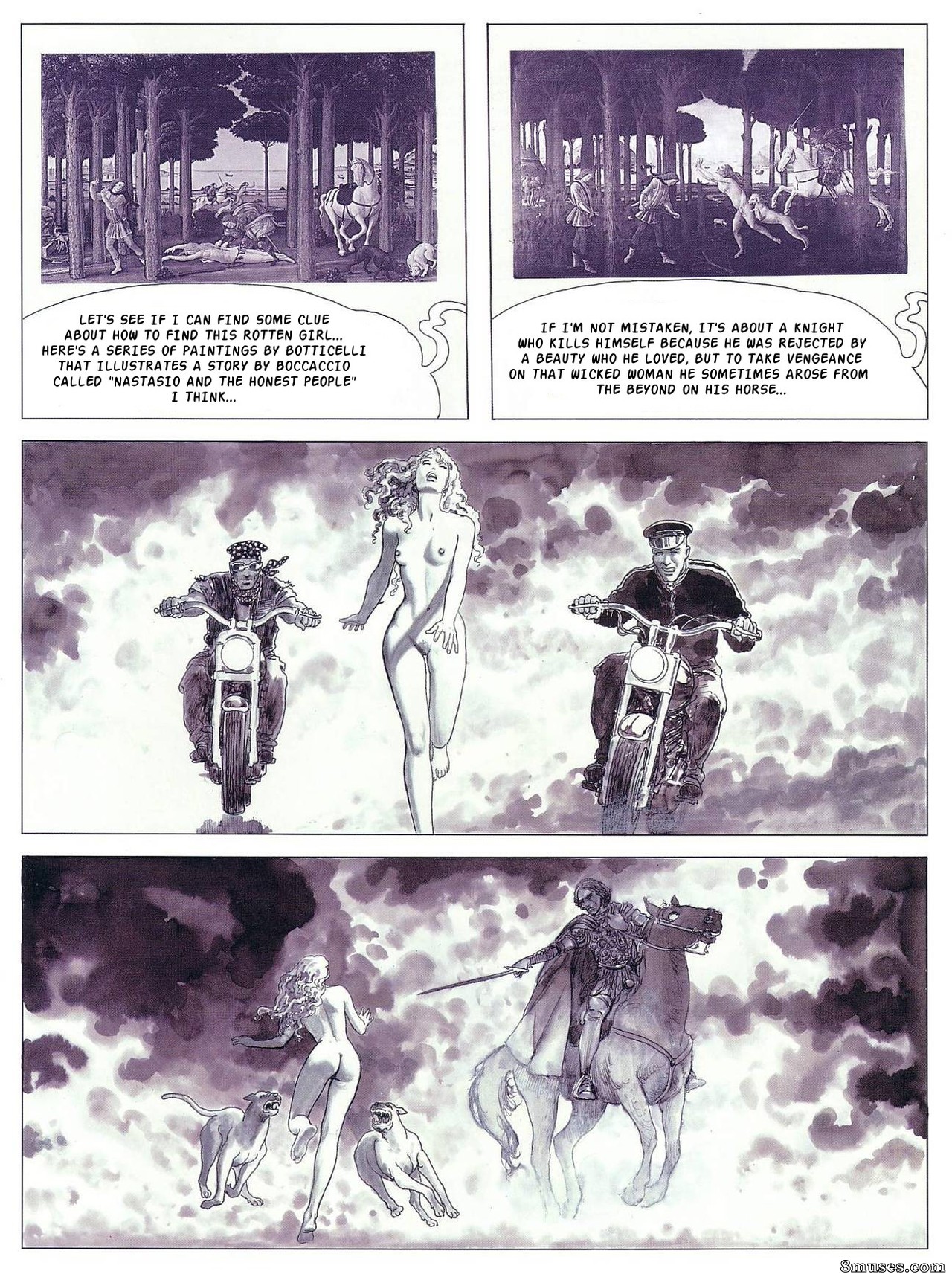 Milo Manara Comics - Chemin caché - Page 26