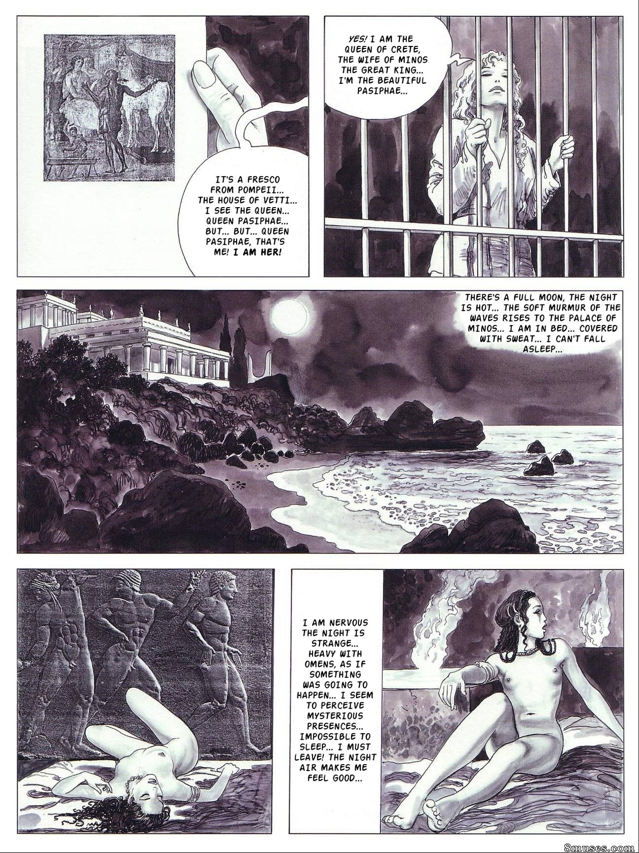 Milo Manara Comics - Chemin caché - Page 33