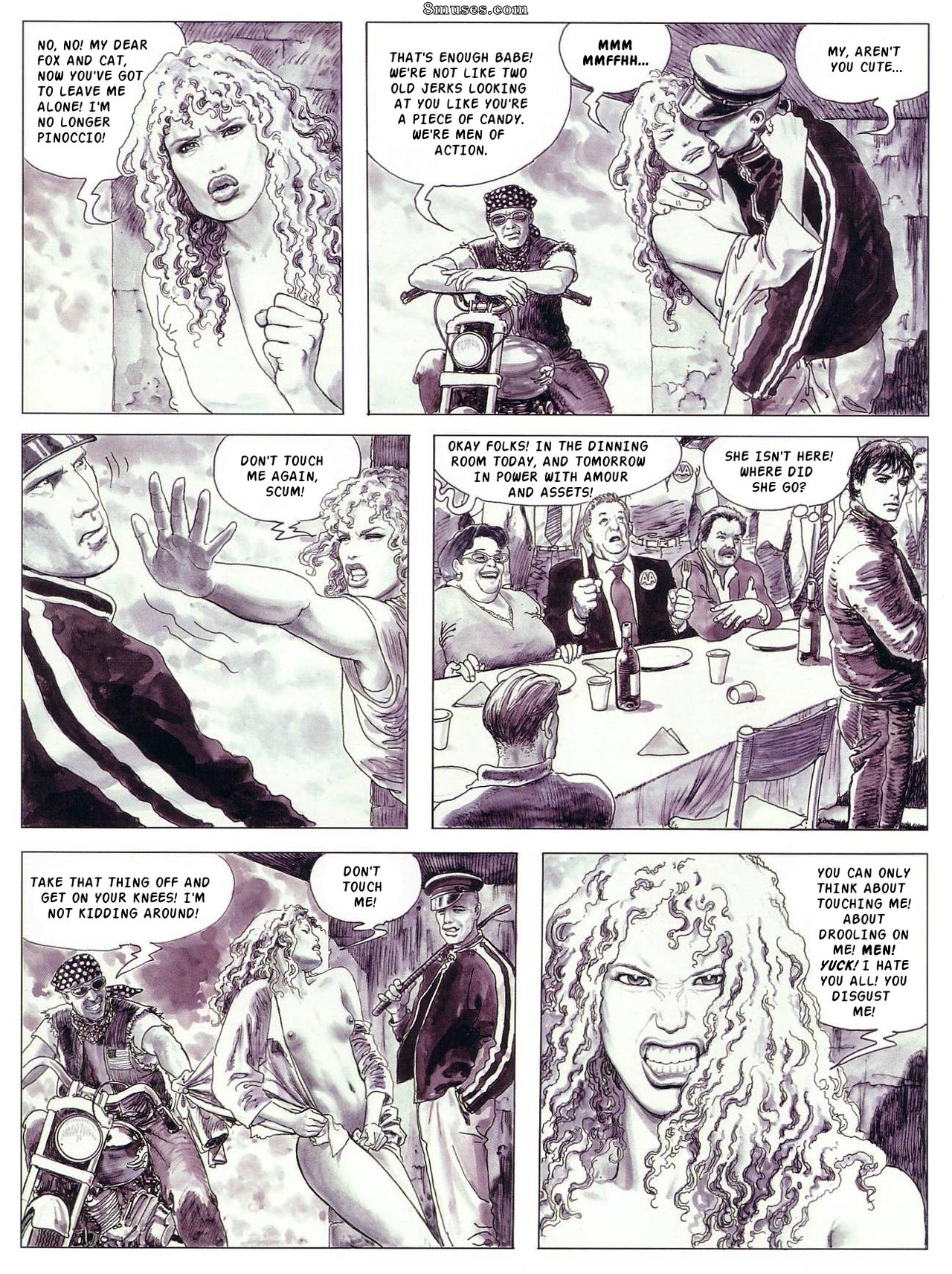 Milo Manara Comics - Chemin caché - Page 25