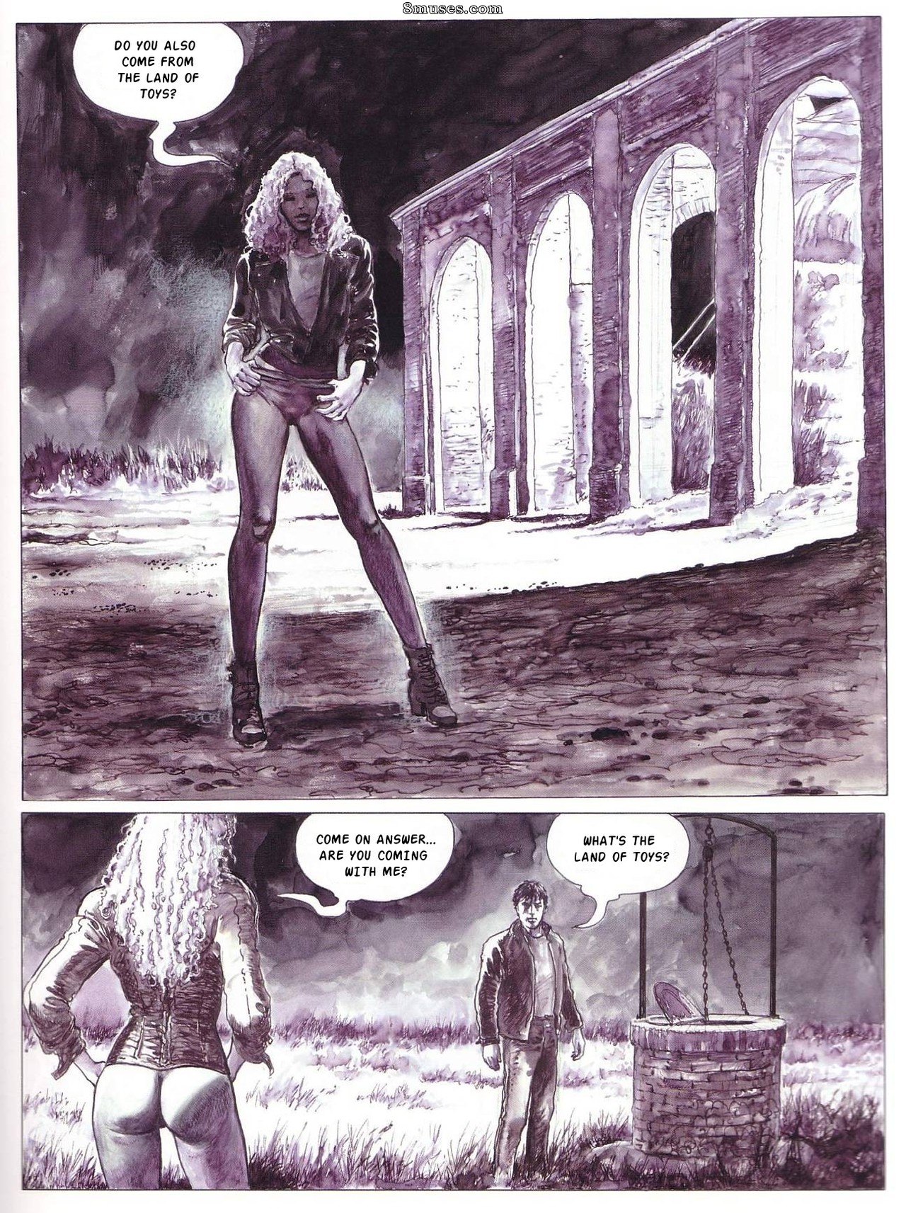 Milo Manara Comics - Chemin caché - Page 3