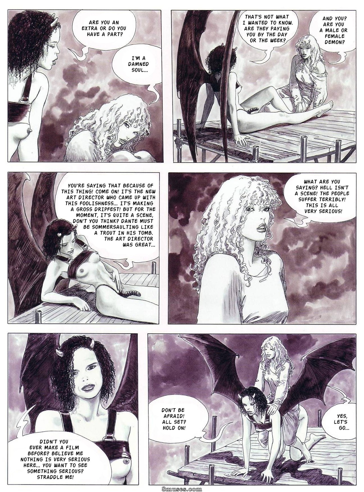 Milo Manara Comics - Chemin caché - Page 43
