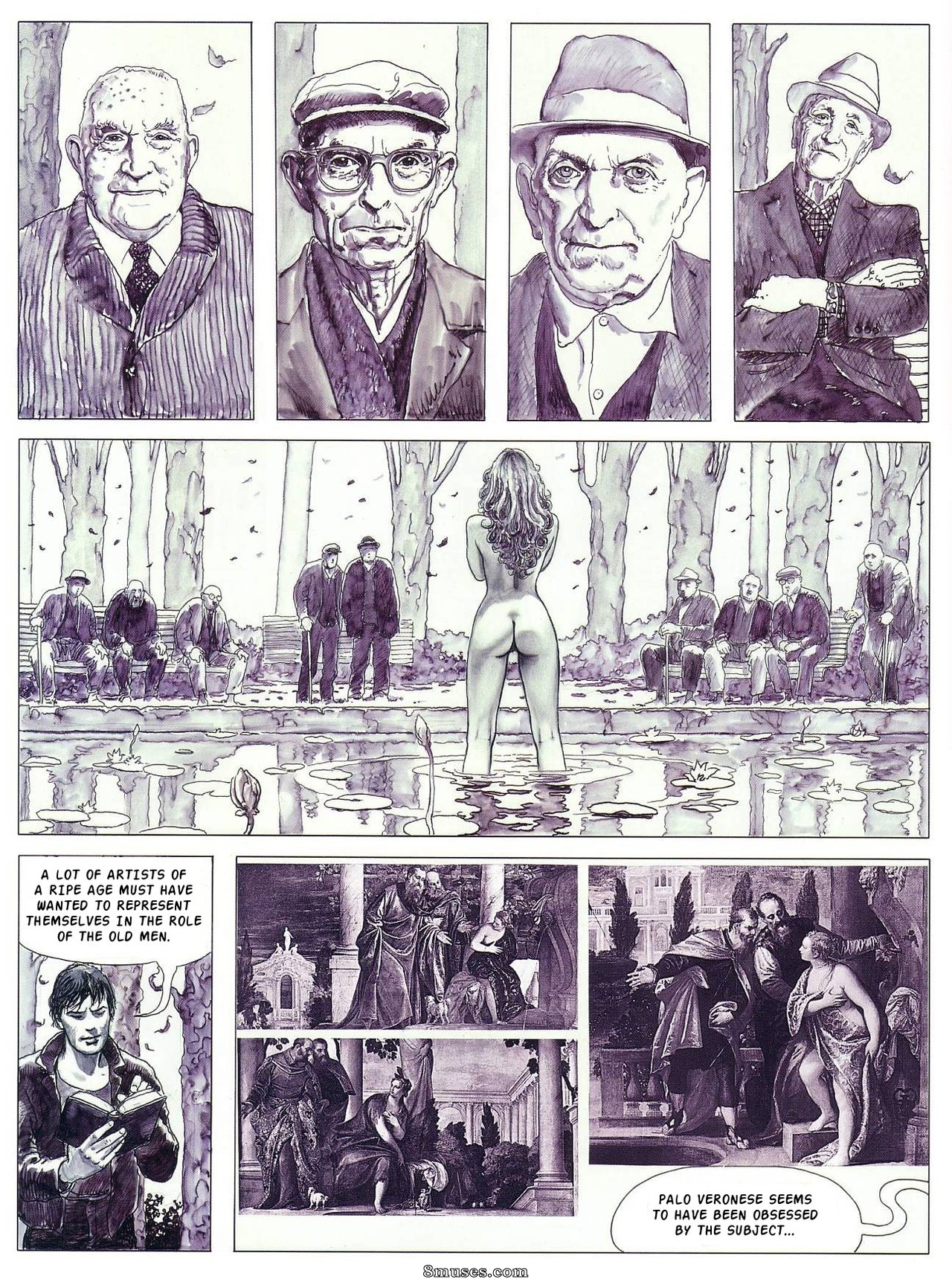 Milo Manara Comics - Chemin caché - Page 20