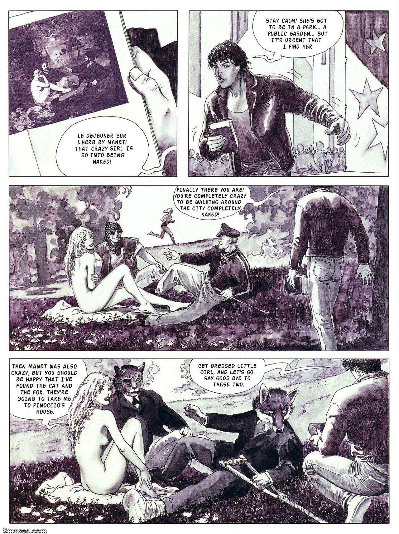 Milo Manara Comics - Chemin caché - Page 16