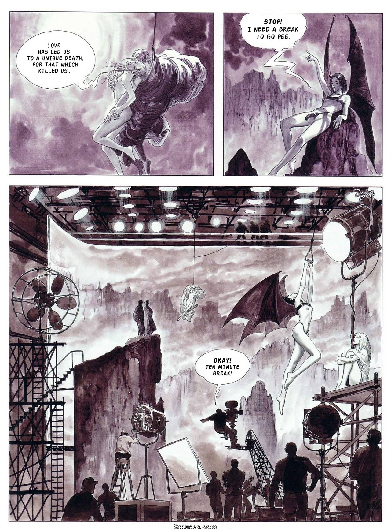 Milo Manara Comics - Camino oculto - Página 42