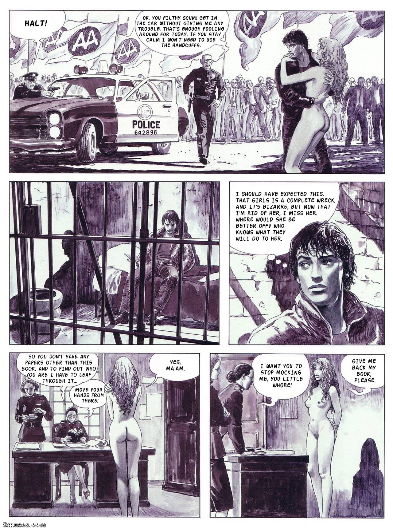 Milo Manara Comics - Caminho oculto - Página 31