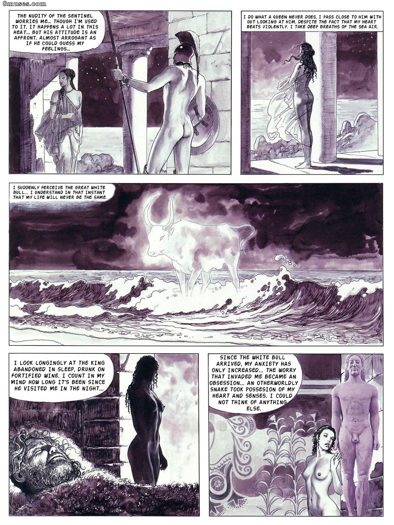 Milo Manara Comics - Chemin caché - Page 34