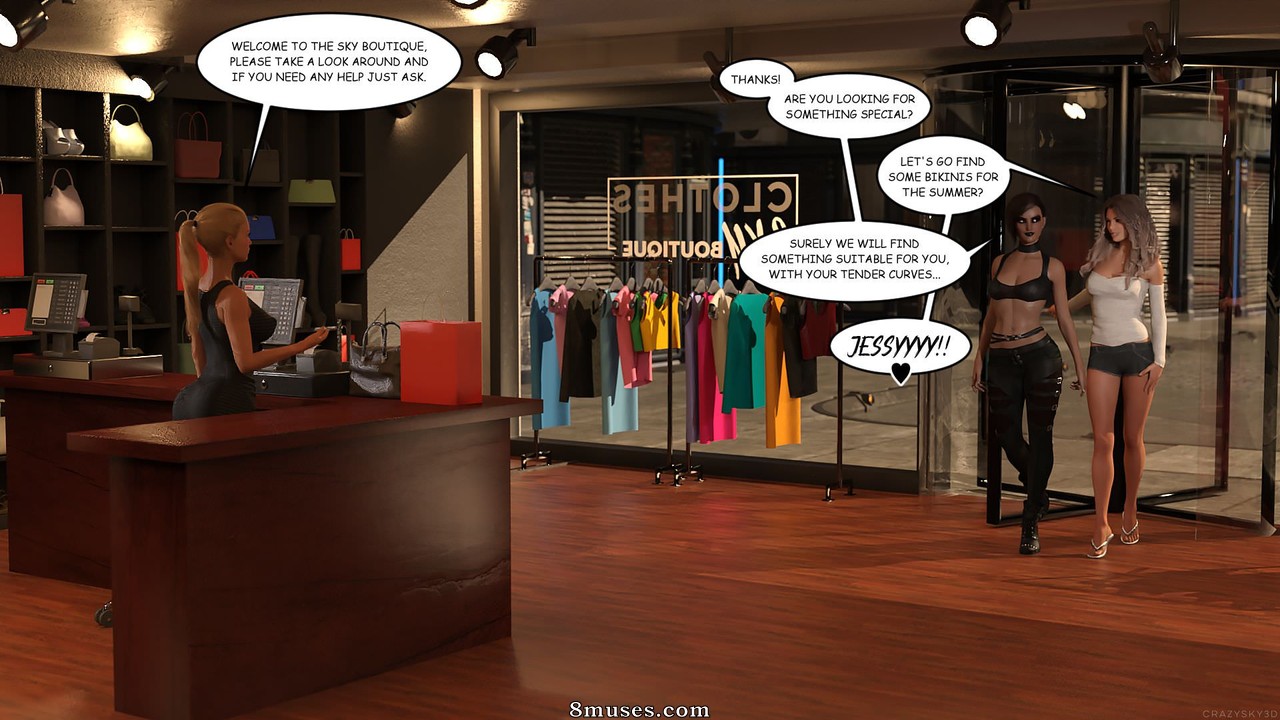 Delphi - Vol. 2 - Dressing Room Experience - Comic Version - Page 27
