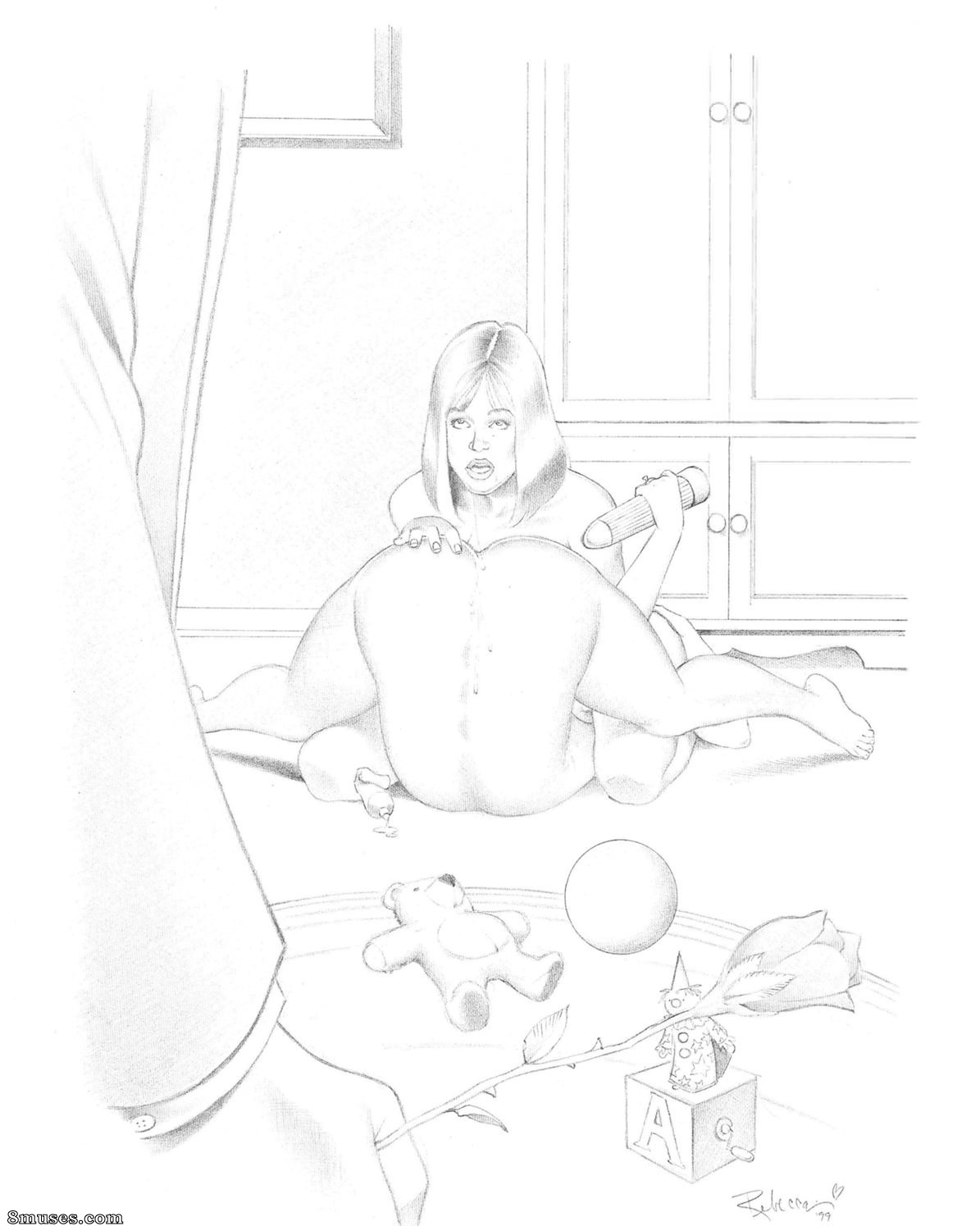 Rebeccas Art Books - More Housewives at Play - Page 11
