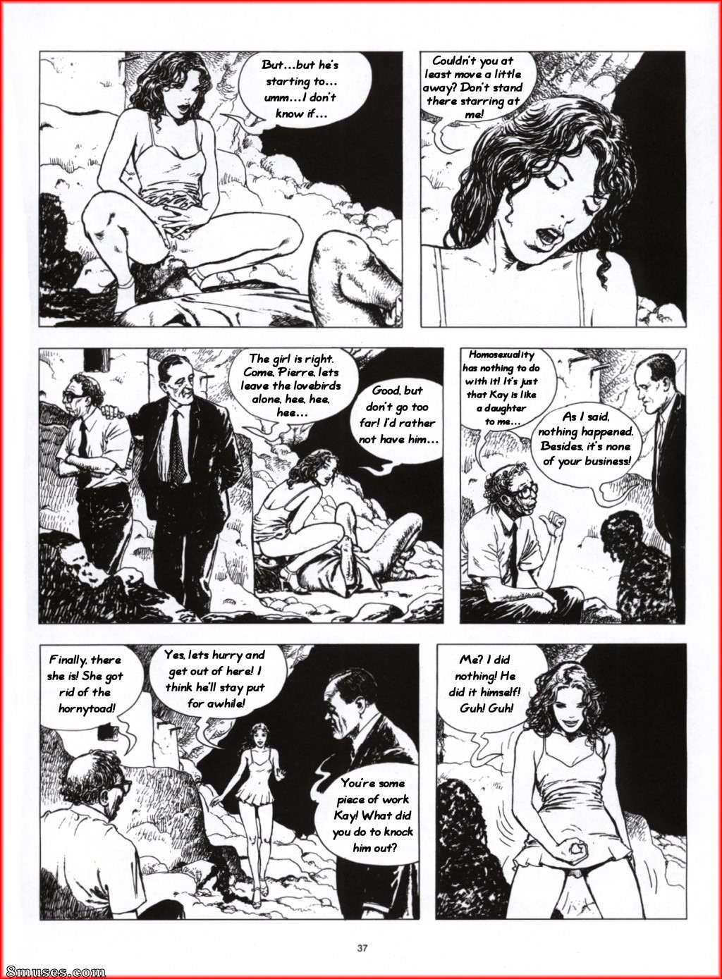 Milo Manara Comics - Revolution - Page 38
