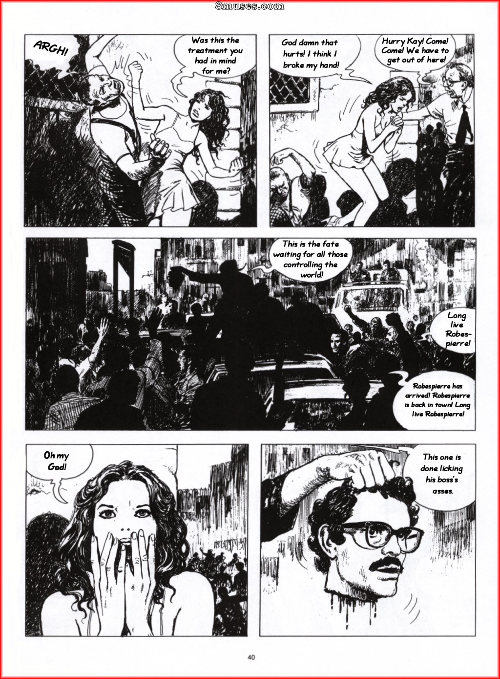Milo Manara Comics - Revolução - Página 41