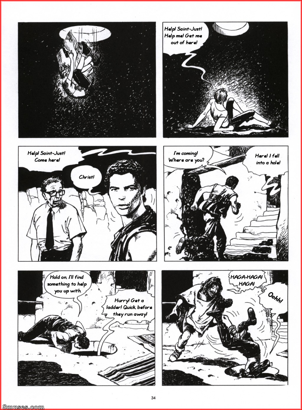 Milo Manara Comics - Revolução - Página 35