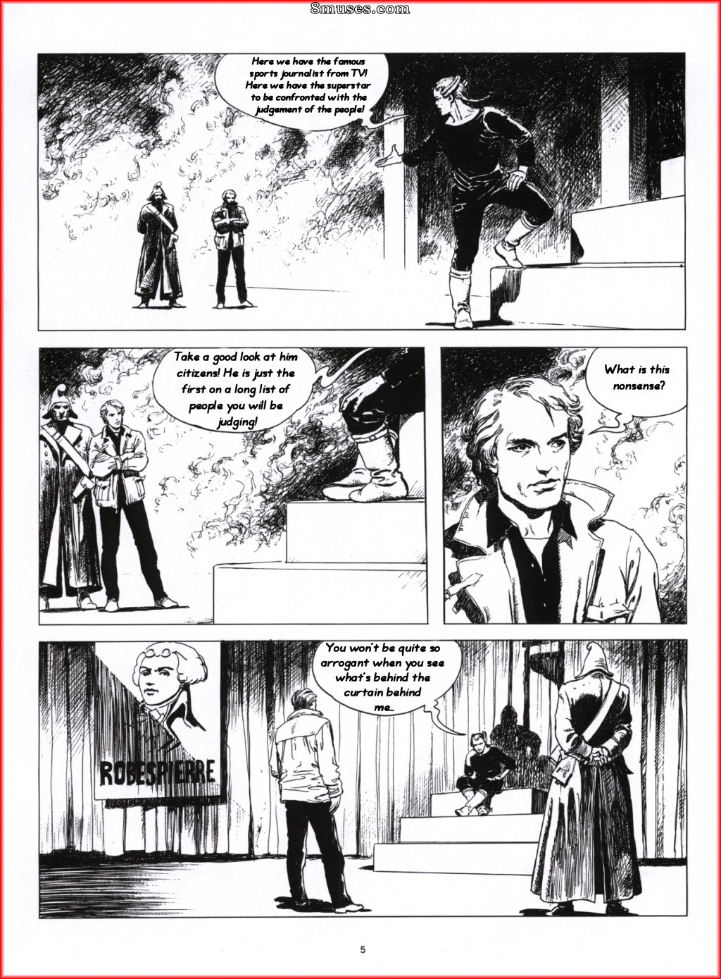 Milo Manara Comics - Revolução - Página 6