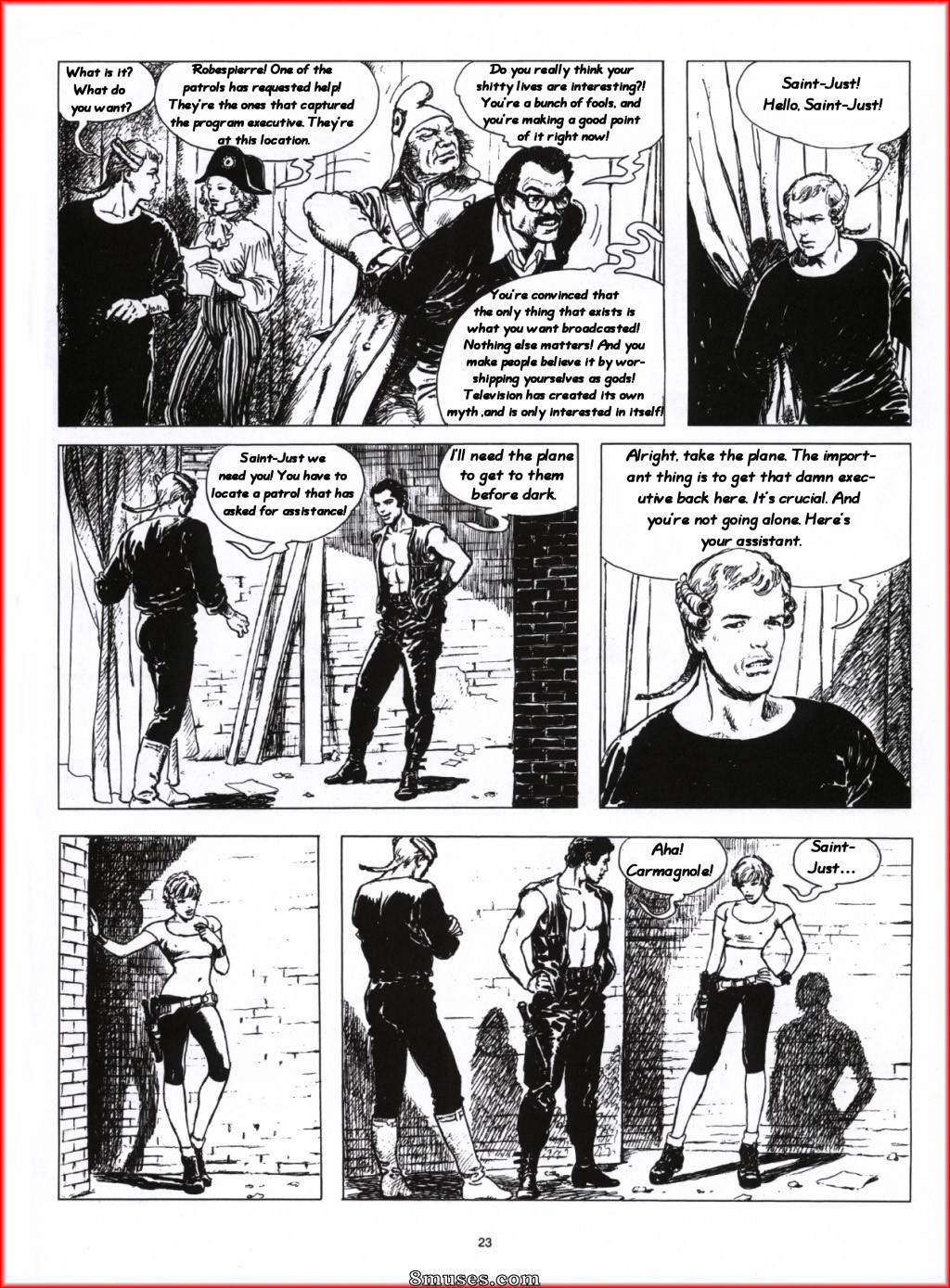Milo Manara Comics - Révolution - Page 24