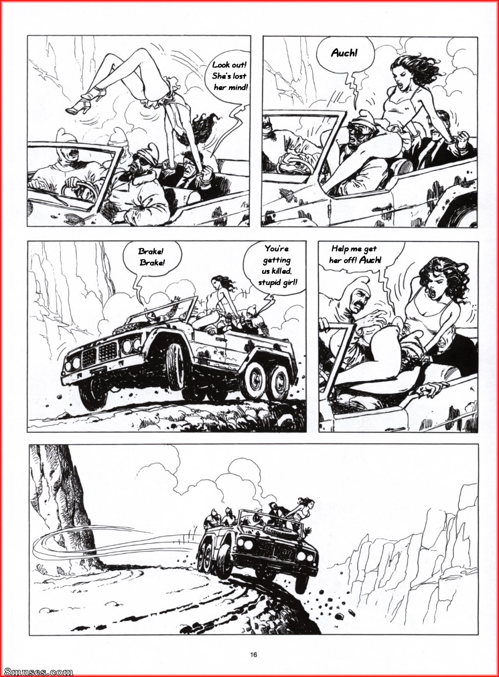 Milo Manara Comics - Revolução - Página 17