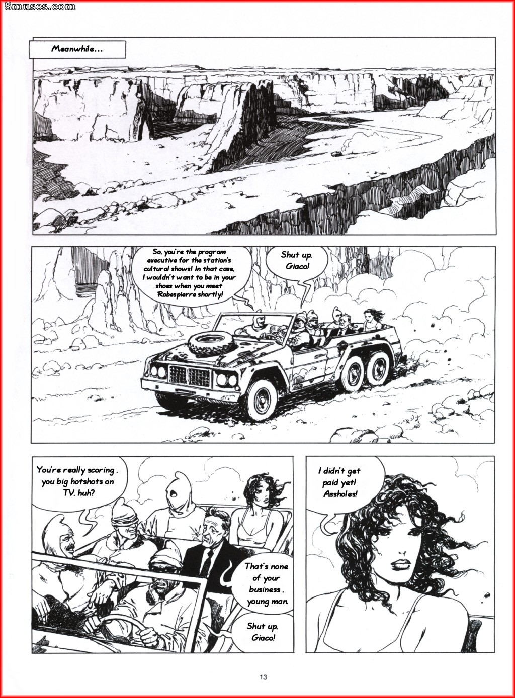 Milo Manara Comics - Revolución - Página 14