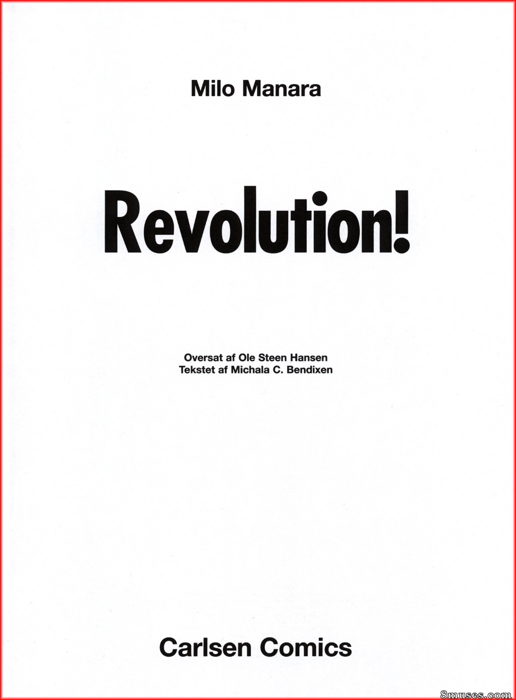 Milo Manara Comics - Revolución - Página 2