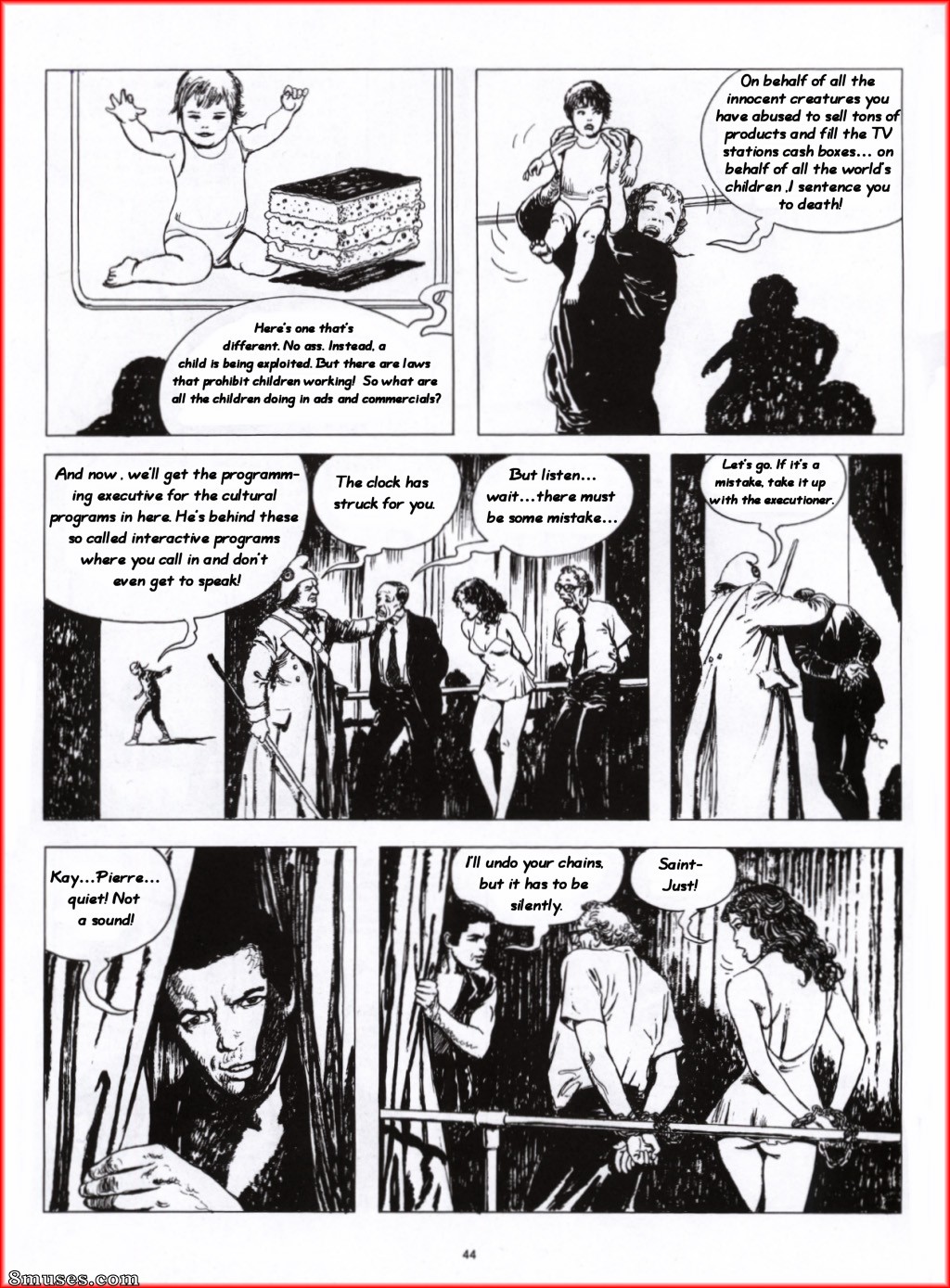 Milo Manara Comics - Revolução - Página 45