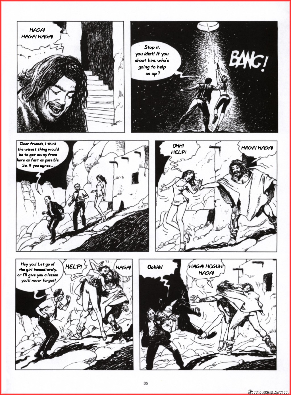 Milo Manara Comics - Revolução - Página 36