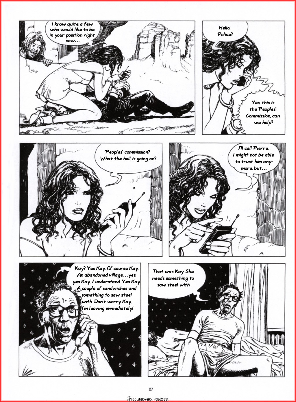 Milo Manara Comics - Revolução - Página 28