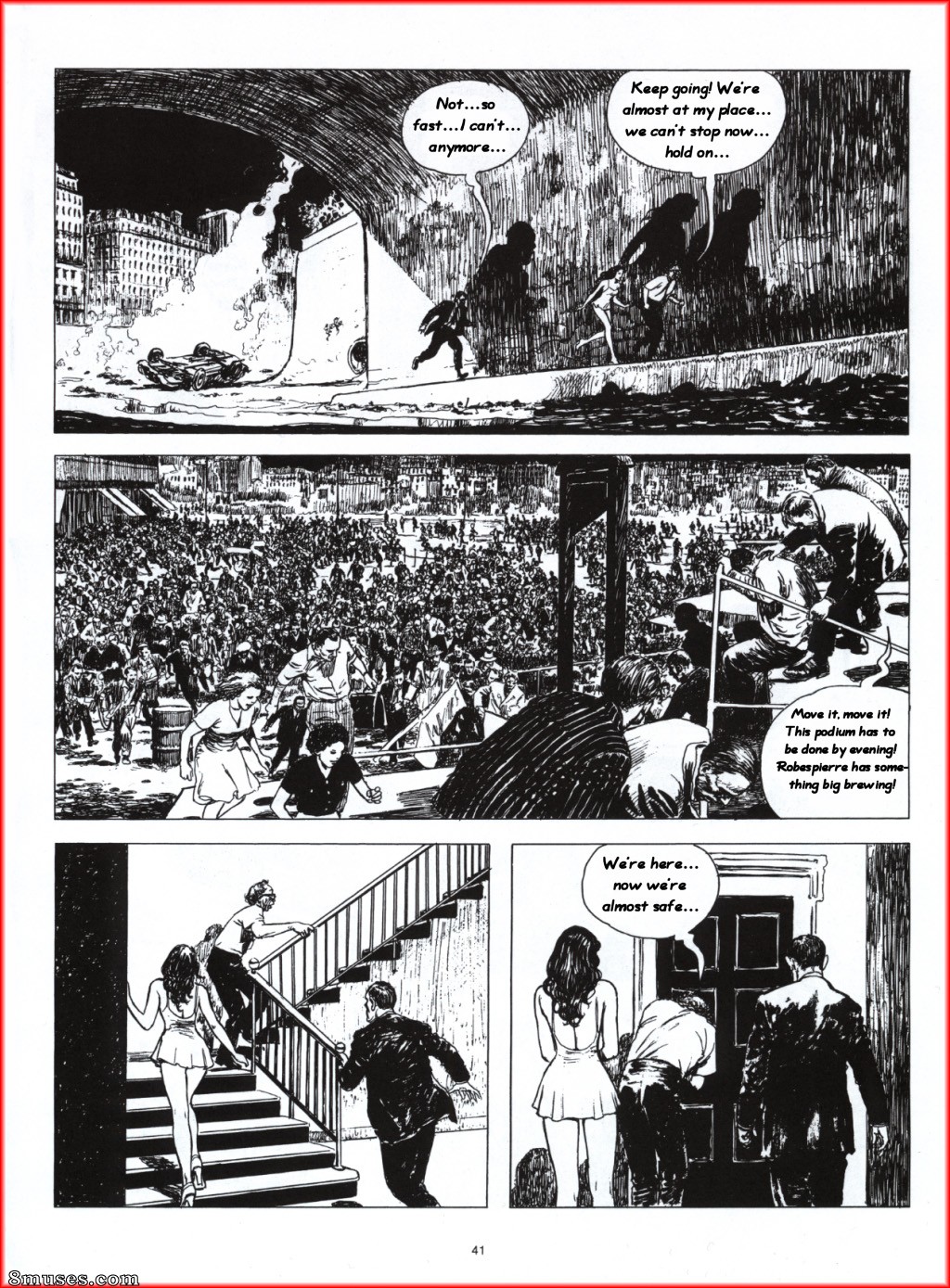 Milo Manara Comics - Revolución - Página 42