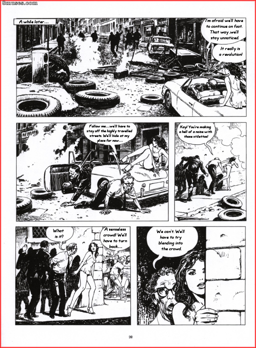 Milo Manara Comics - Revolución - Página 39