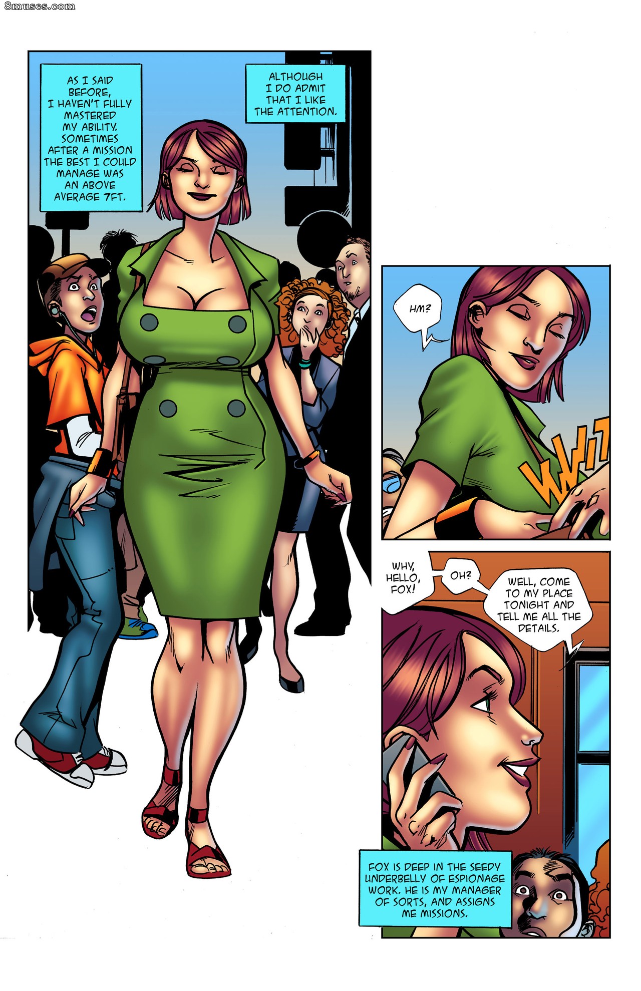 Giantess Club Comics - Incógnito - Agente GTS - Página 21