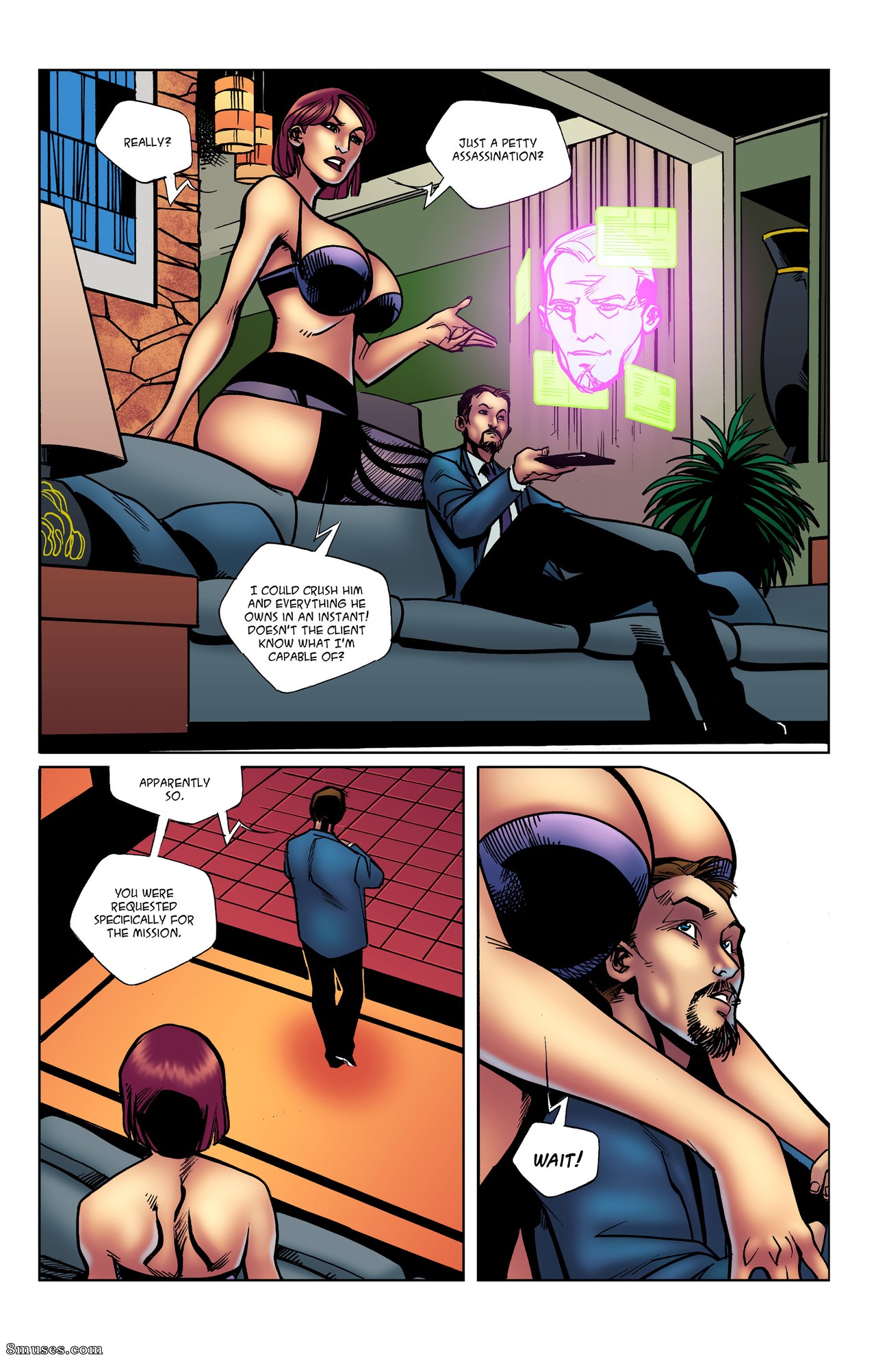 Giantess Club Comics - Incógnito - Agente GTS - Página 23