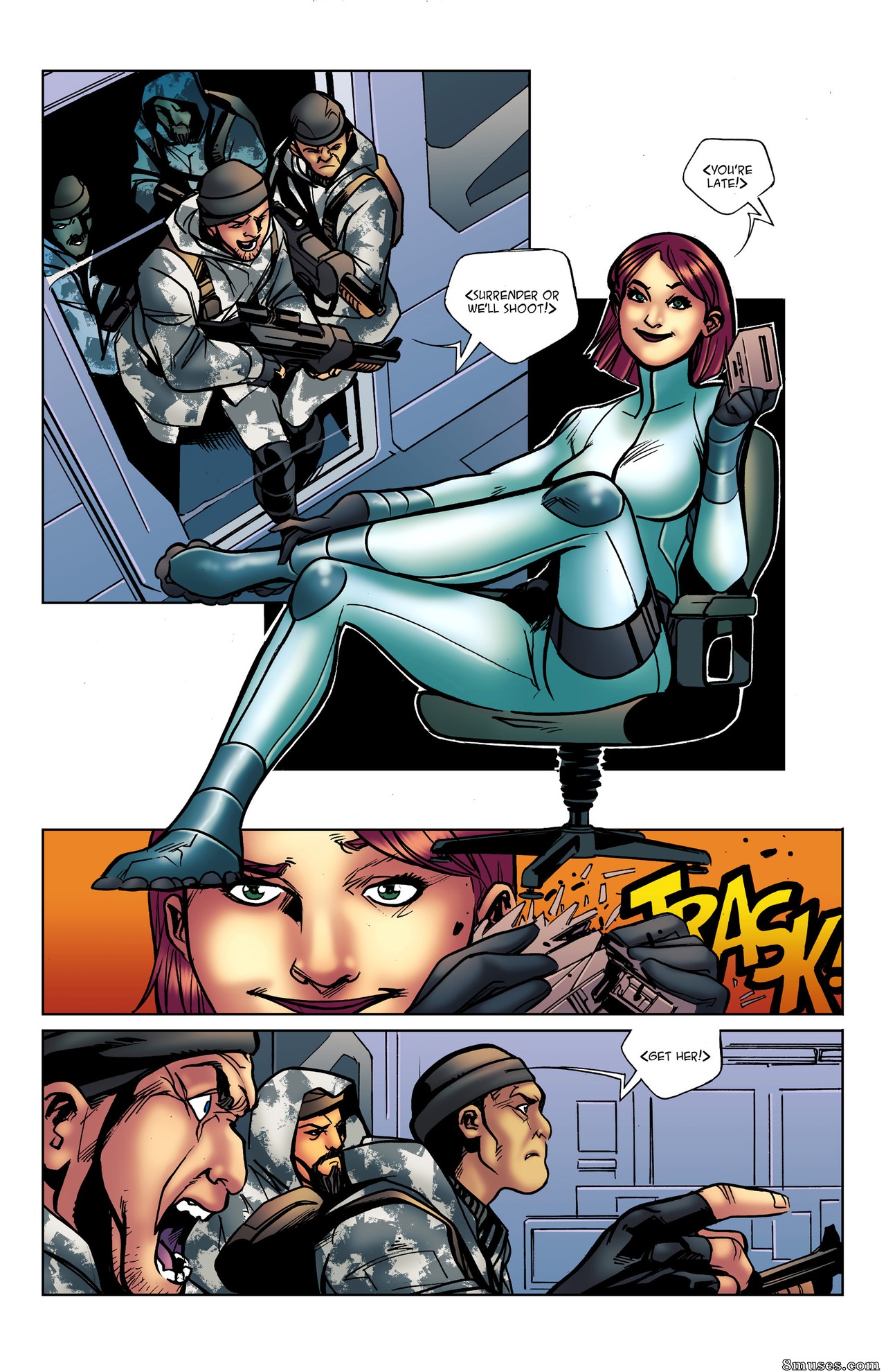Giantess Club Comics - Incógnito - Agente GTS - Página 6
