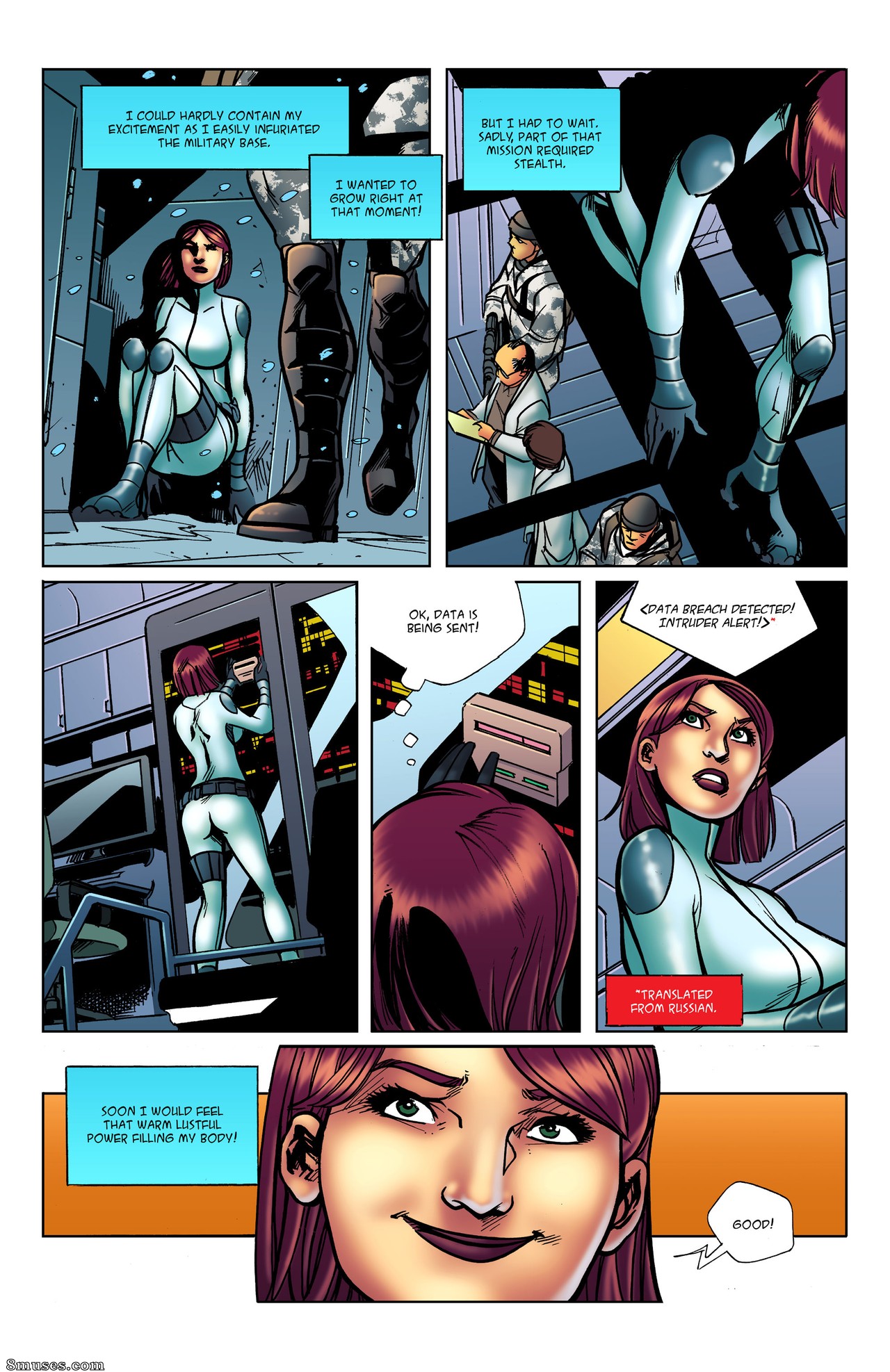 Giantess Club Comics - Incógnito - Agente GTS - Página 5