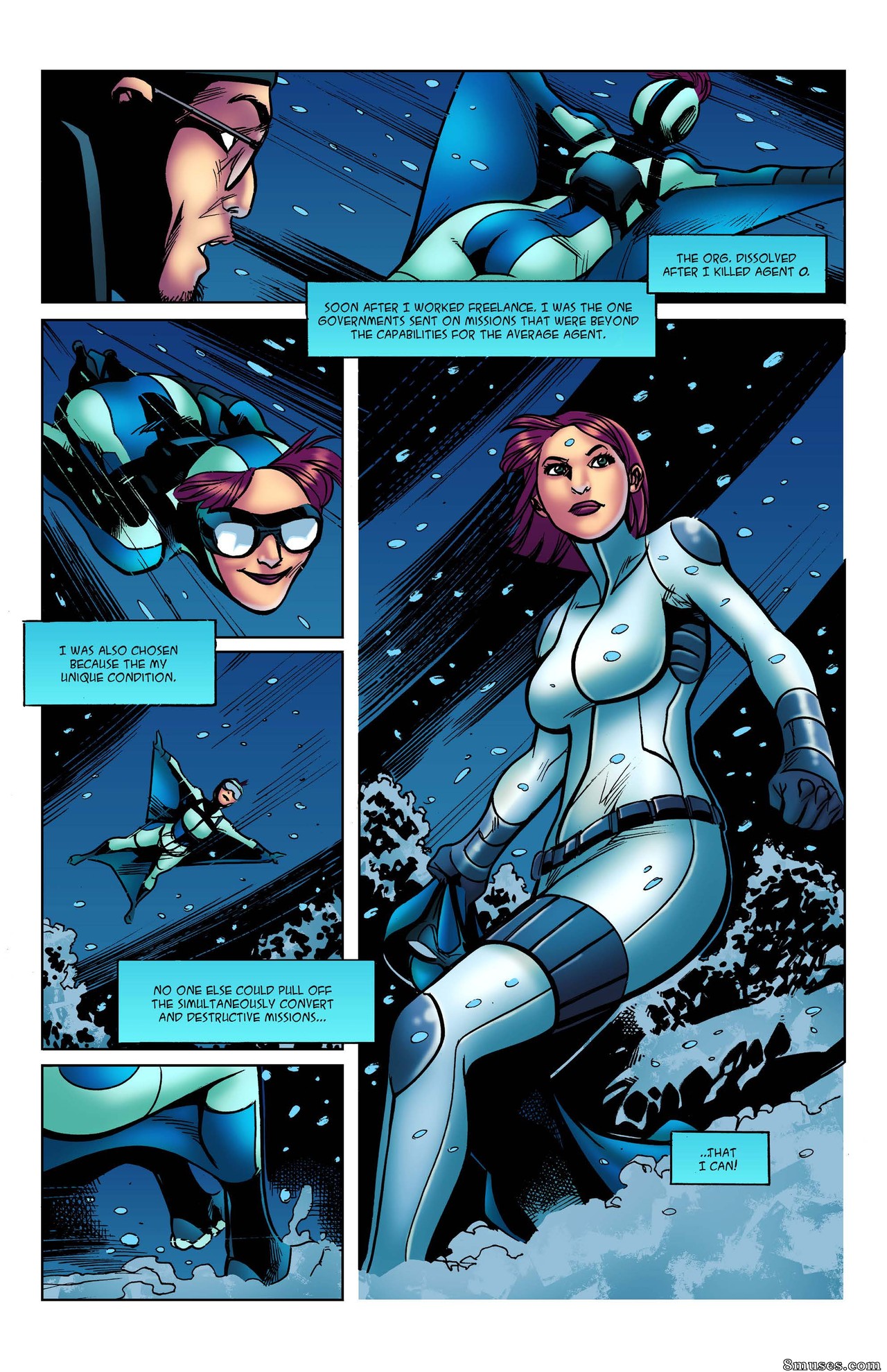 Giantess Club Comics - Incógnito - Agente GTS - Página 4