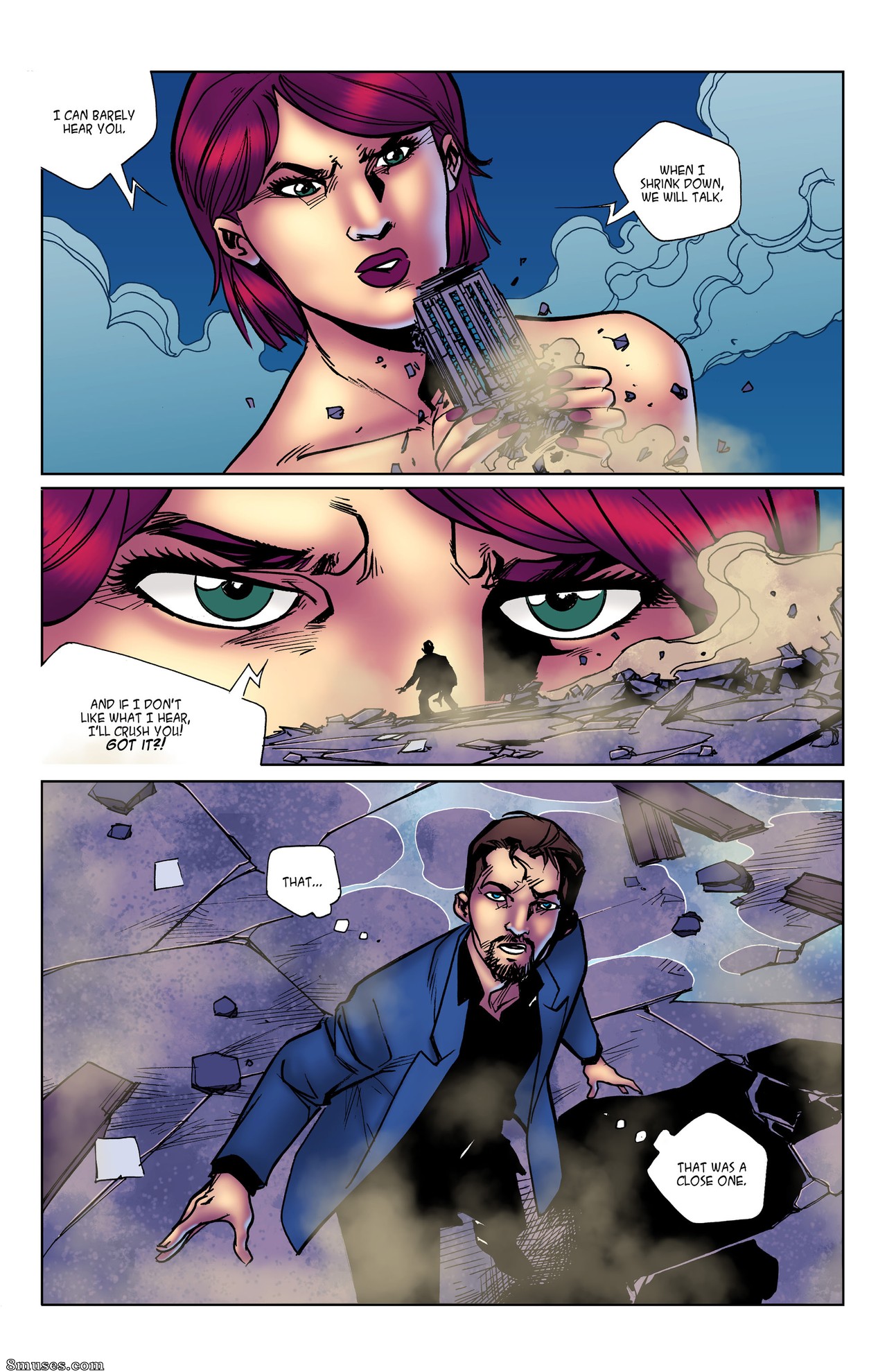Giantess Club Comics - Incógnito - Agente GTS - Página 62