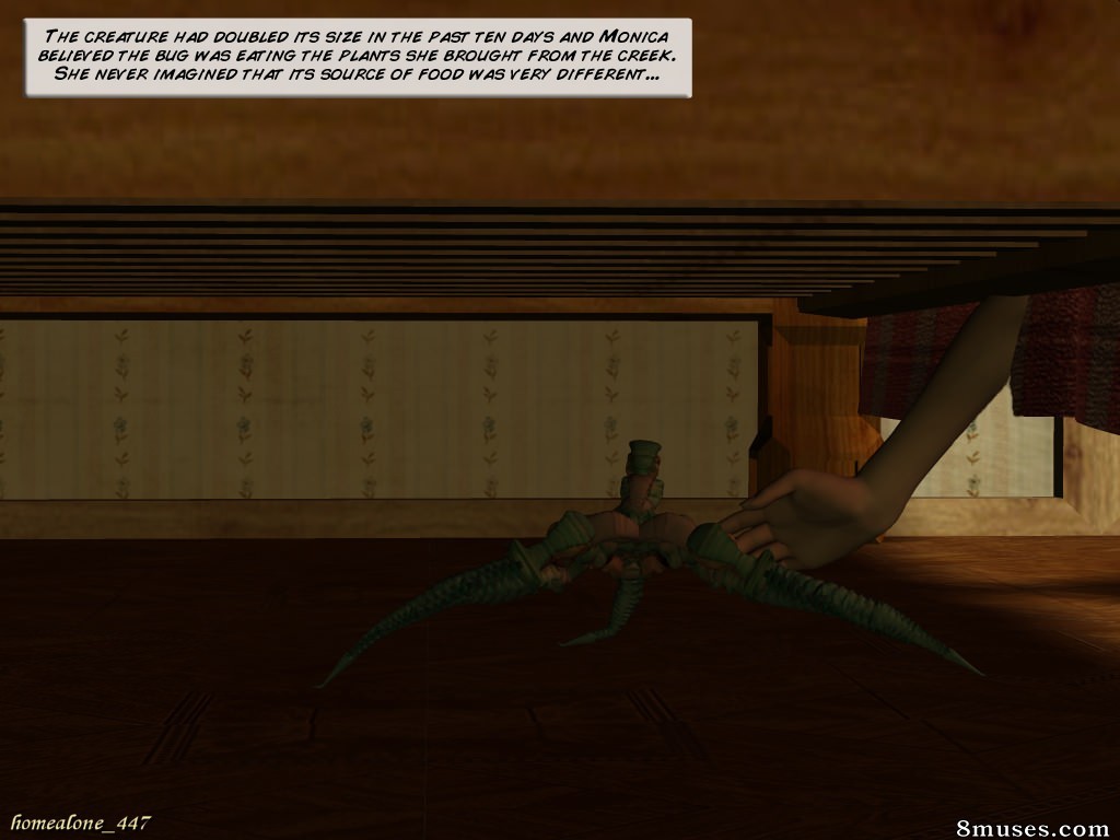 3DMonsterStories.com Comics - Mascota del dormitorio - Página 10