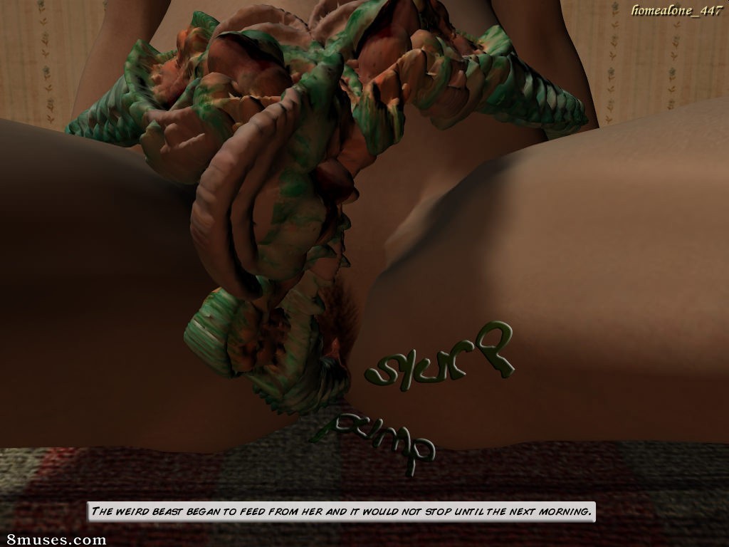 3DMonsterStories.com Comics - Bedroom Pet - Page 50