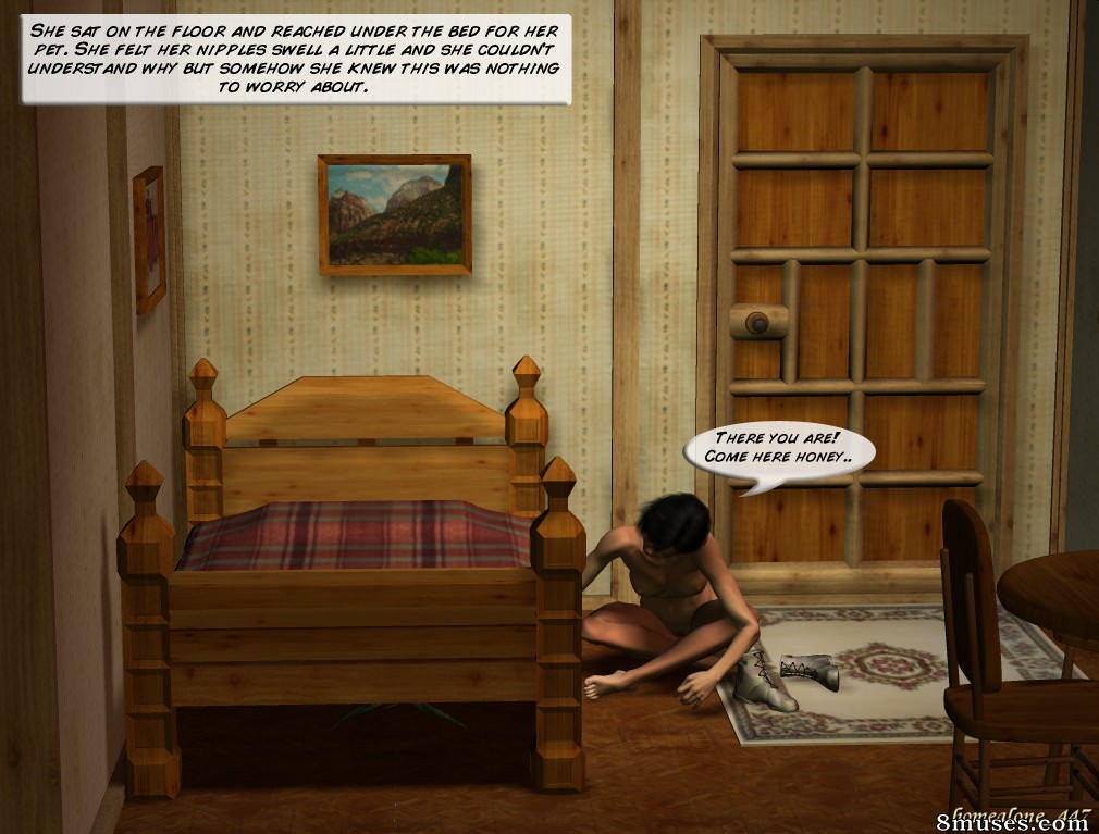 3DMonsterStories.com Comics - Animal de estimação do quarto - Página 9
