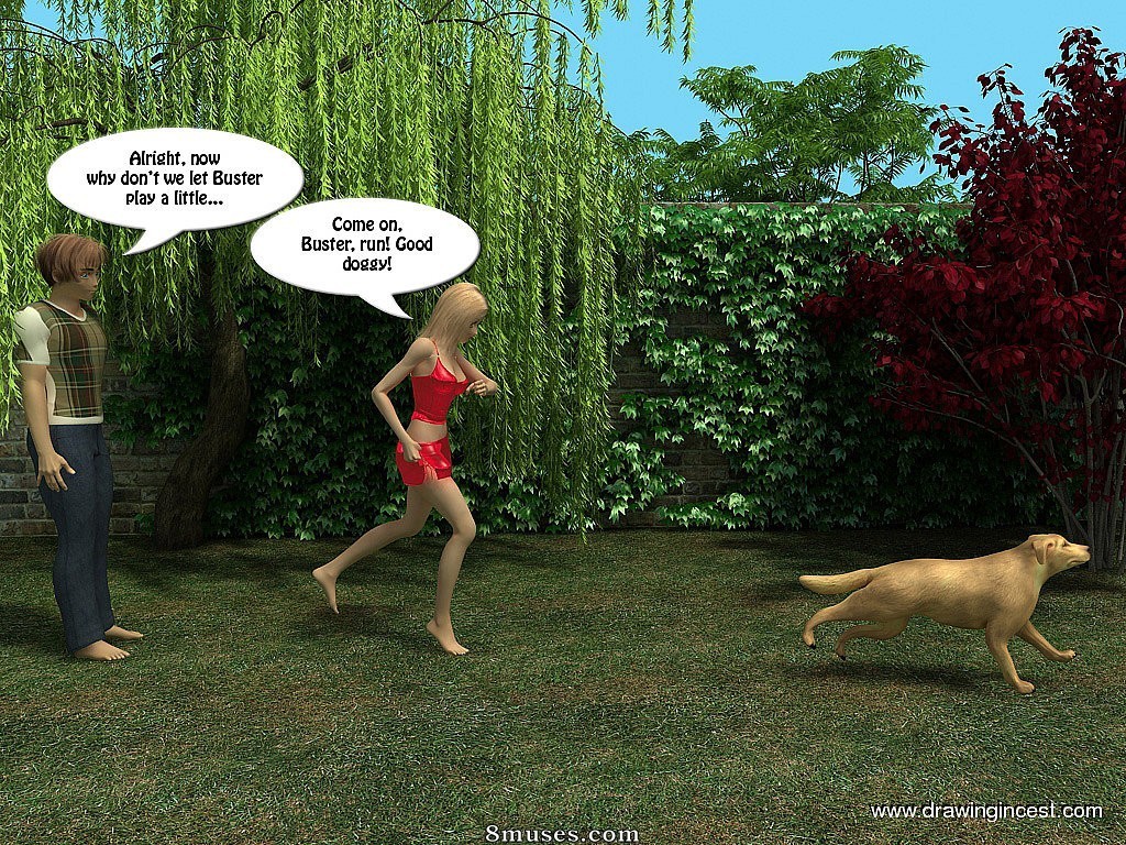 3D - Dirty scene of hard sex between a father and daughter - Page 2