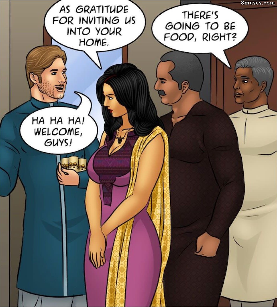Kirtu.com Comics - Savita Bhabhi - Episode 96 - Trumpland - Page 4
