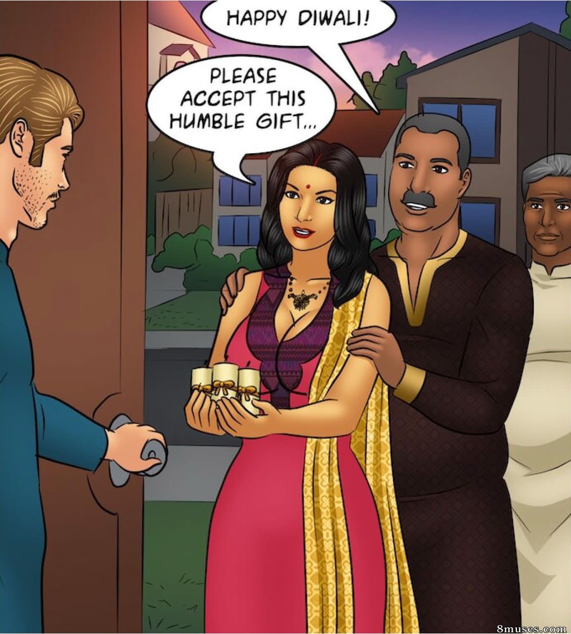 Kirtu.com Comics - Savita Bhabhi - Épisode 96 - Terre de Trump - Page 3