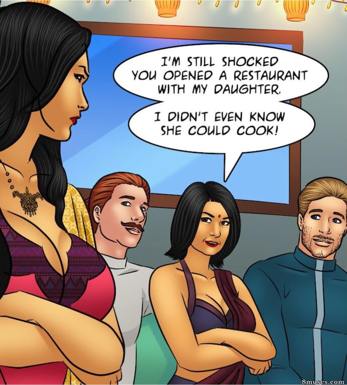 Kirtu.com Comics - Savita Bhabhi - Épisode 96 - Terre de Trump - Page 36