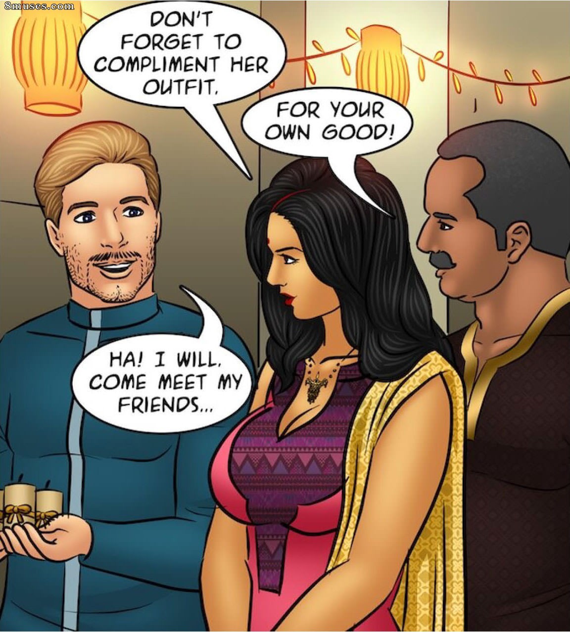 Kirtu.com Comics - Savita Bhabhi - Épisode 96 - Terre de Trump - Page 7