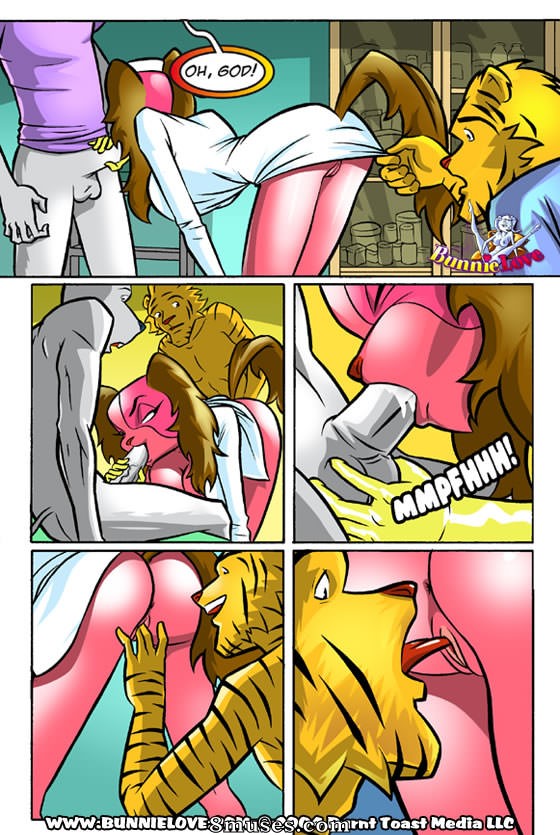 Burnt Toast Media Comics - Amour de Bunnie 4 - Rendez-vous de fin de soirée - Page 5