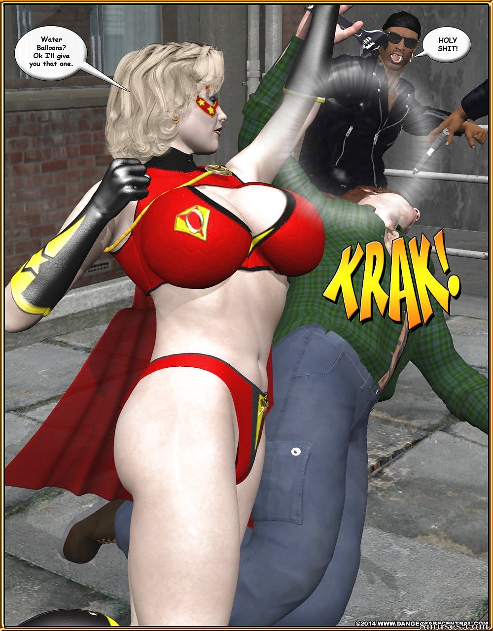 3D - La femme oméga - Chaos sur le marché noir - Page 45